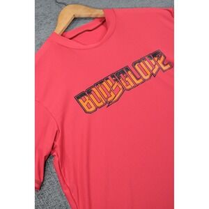Body Glove Mens Rash Guard Swim Shirt Red Short Sleeve Graphic Logo Small 10182